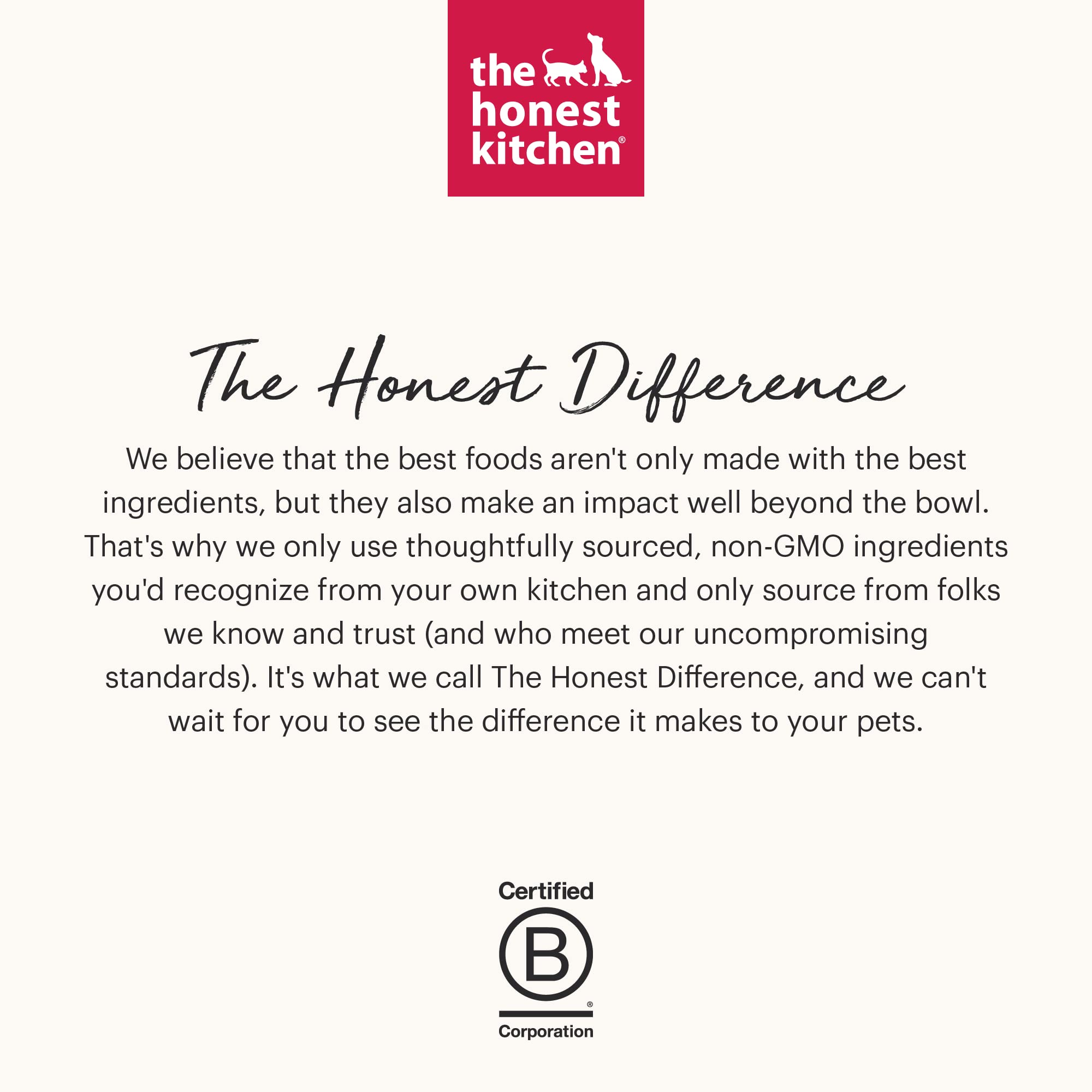 The Honest Kitchen WholeMade préparation rapide en 3 minutes avant le repas.