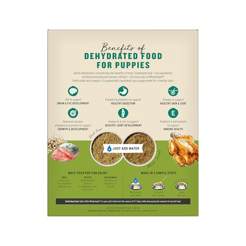The Honest Kitchen Wholemade déshydraté, facile à réhydrater pour un repas équilibré