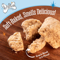 The Lazy Dog Cookie Co. Mutt Mallows banane — bouchée douce et digeste pour petits chiens