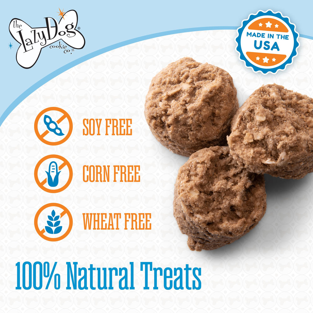 The Lazy Dog Cookie Co. Mutt Mallows caroube-vanille — arôme réconfortant et savoureux