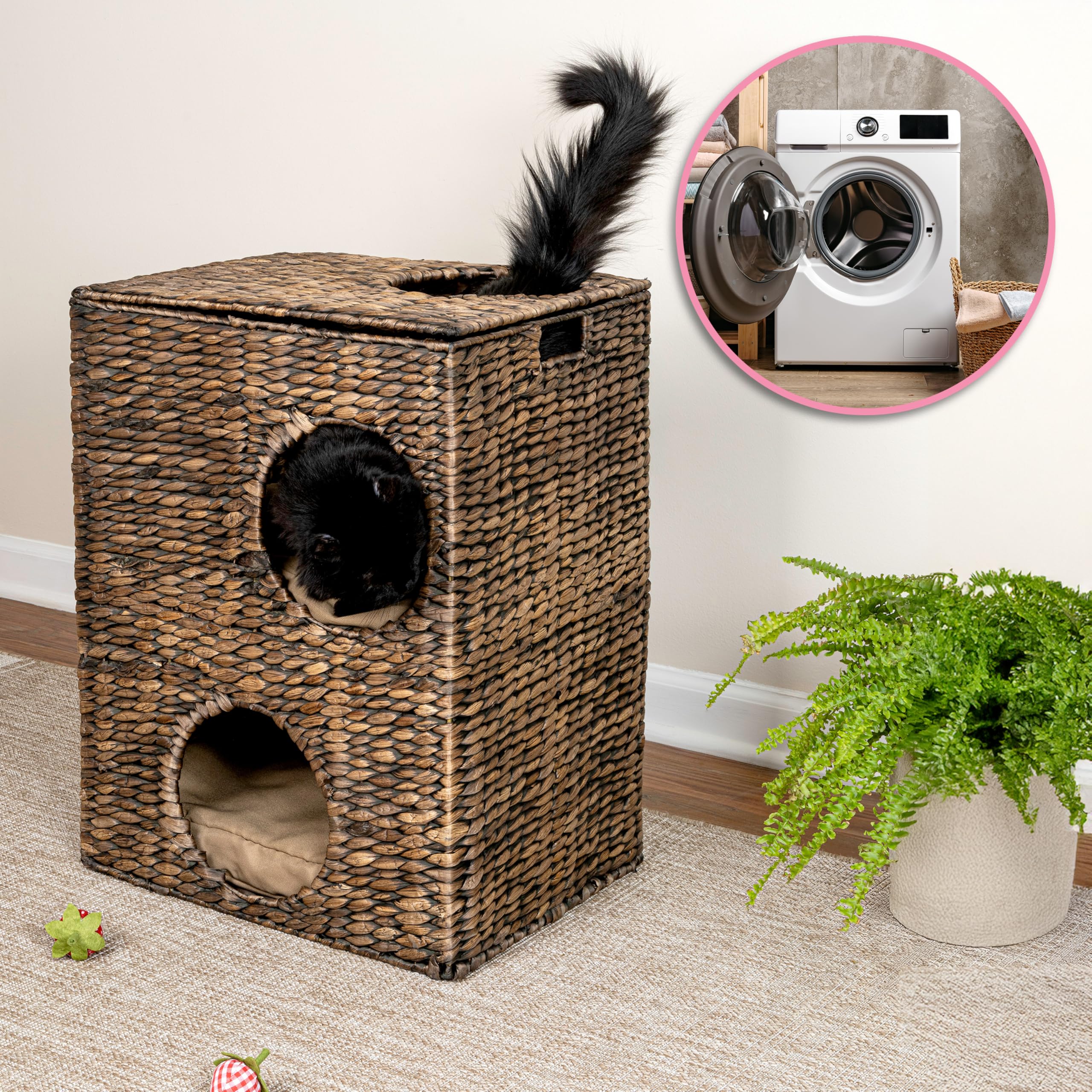 The LICKER STORE CHS1000B Jaxon – vue à deux niveaux pour repos et jeux