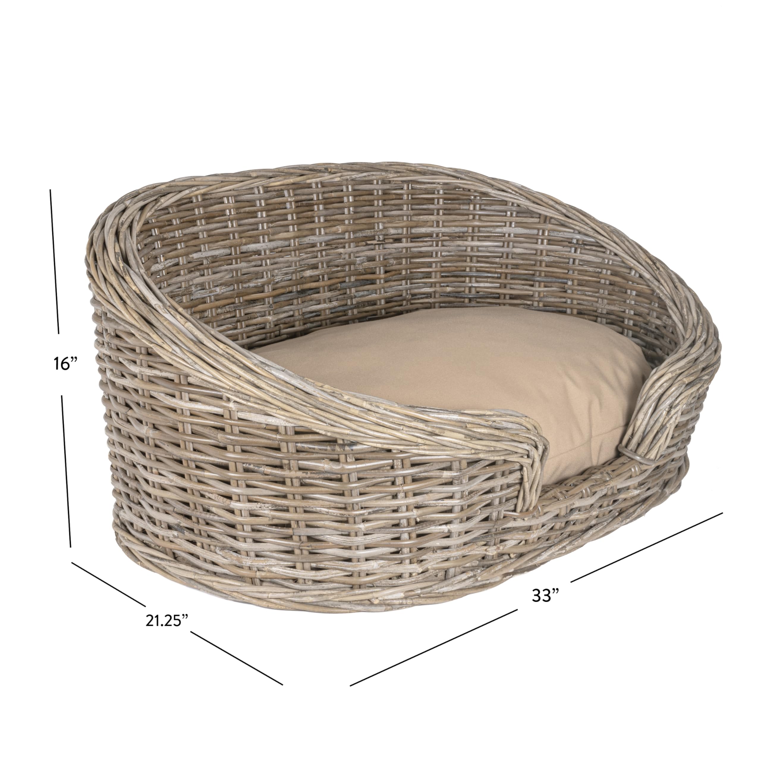 THE LICKER STORE lit chien jusqu'à 15 kg, parfait pour tailles moyennes.