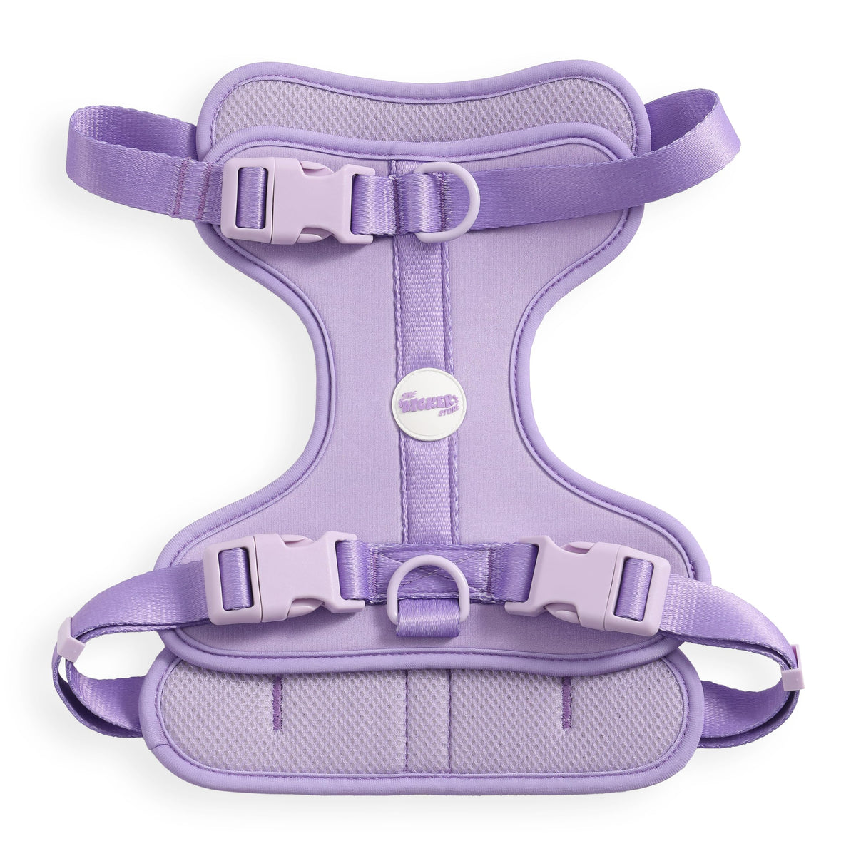 Harnais Arlo – THE LICKER STORE, vue avant, confort rembourré pour chiens et chats.