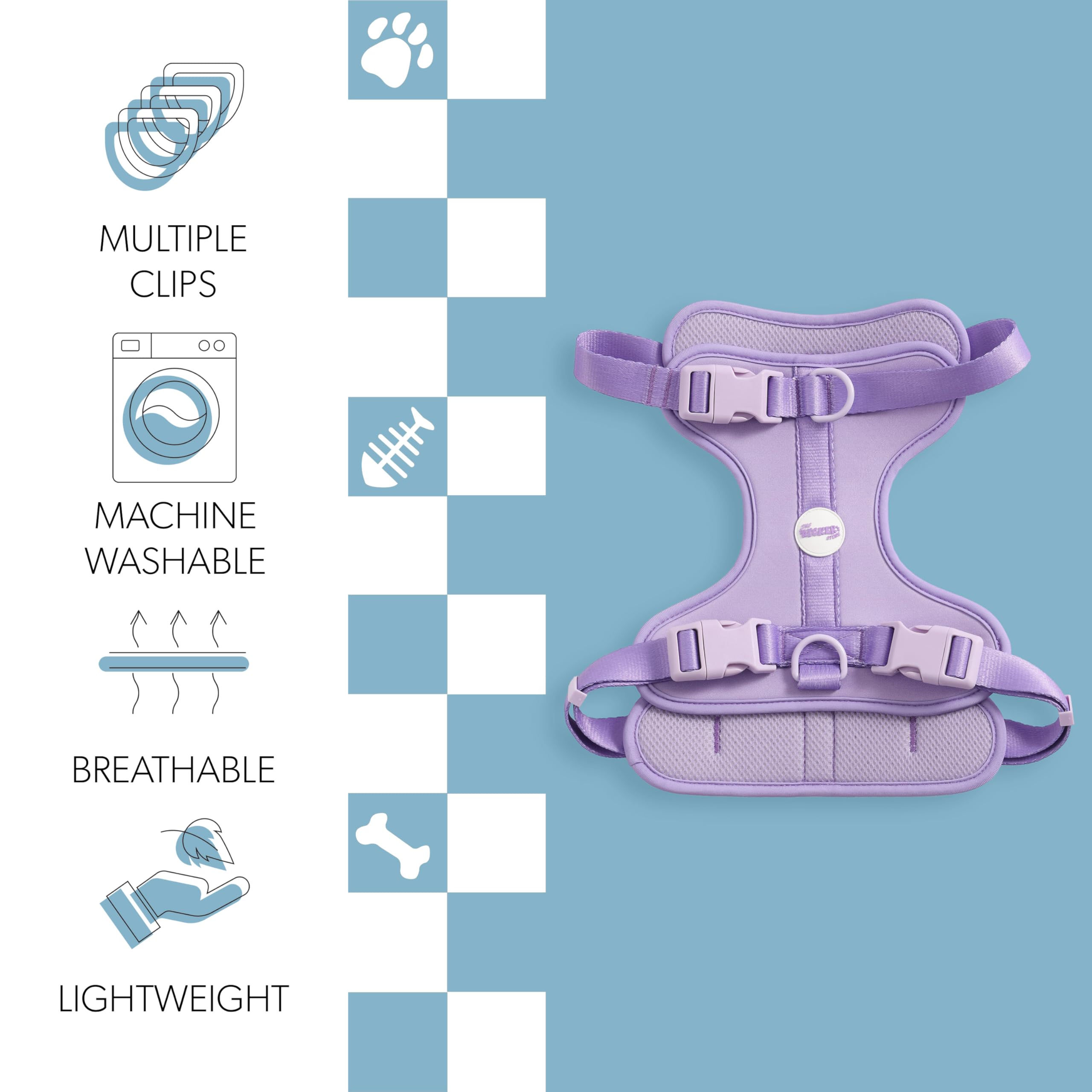 Arlo THE LICKER STORE – trois boucles pour enfiler facilement.