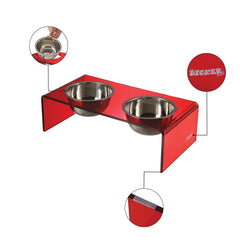 THE LICKER STORE Keaton: bols amovibles et lavables au lave-vaisselle, pratique.