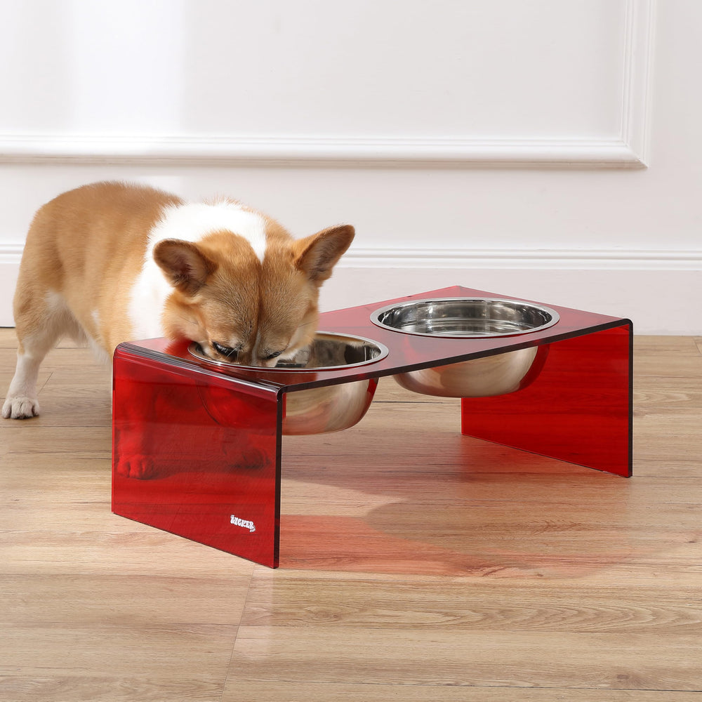 THE LICKER STORE Keaton: nettoyage rapide grâce aux bols amovibles.