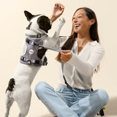 THE LICKER STORE Luna Martini – collier PVC durable résistant à l'eau et à la saleté.