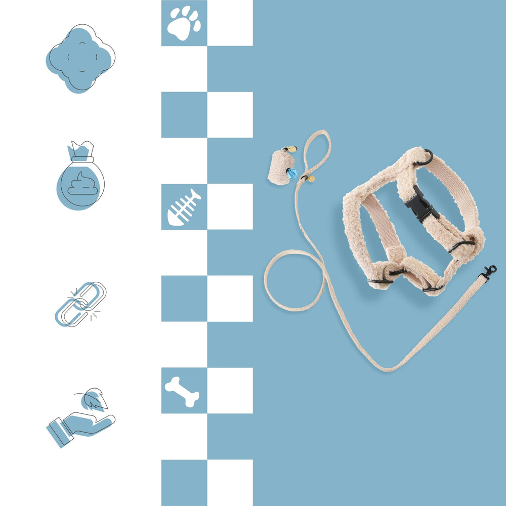 THE LICKER STORE WLK1000A 4SET ensemble-accessoires-toutou teddy camel, kit pratique.
