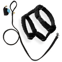 Harnais Teddy THE LICKER STORE WLK1000C-4SET, ajustable et doux pour petit chien.