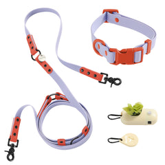 THE LICKER STORE WLK1005E-5SET Luna, longe reglable et collier pour 6 configurations, liberté mains libres.