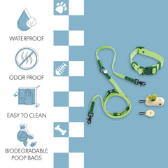 THE LICKER STORE WLK1005B-5SET Luna, phare LED rechargeable intégré, visibilité nocturne sécurisée.
