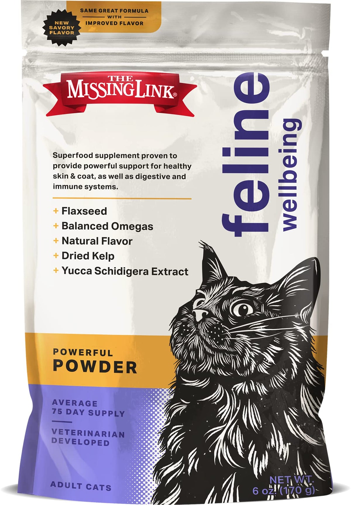 The Missing Link Feline: emballage prêt à l’emploi pour démarrer une routine santé féline.