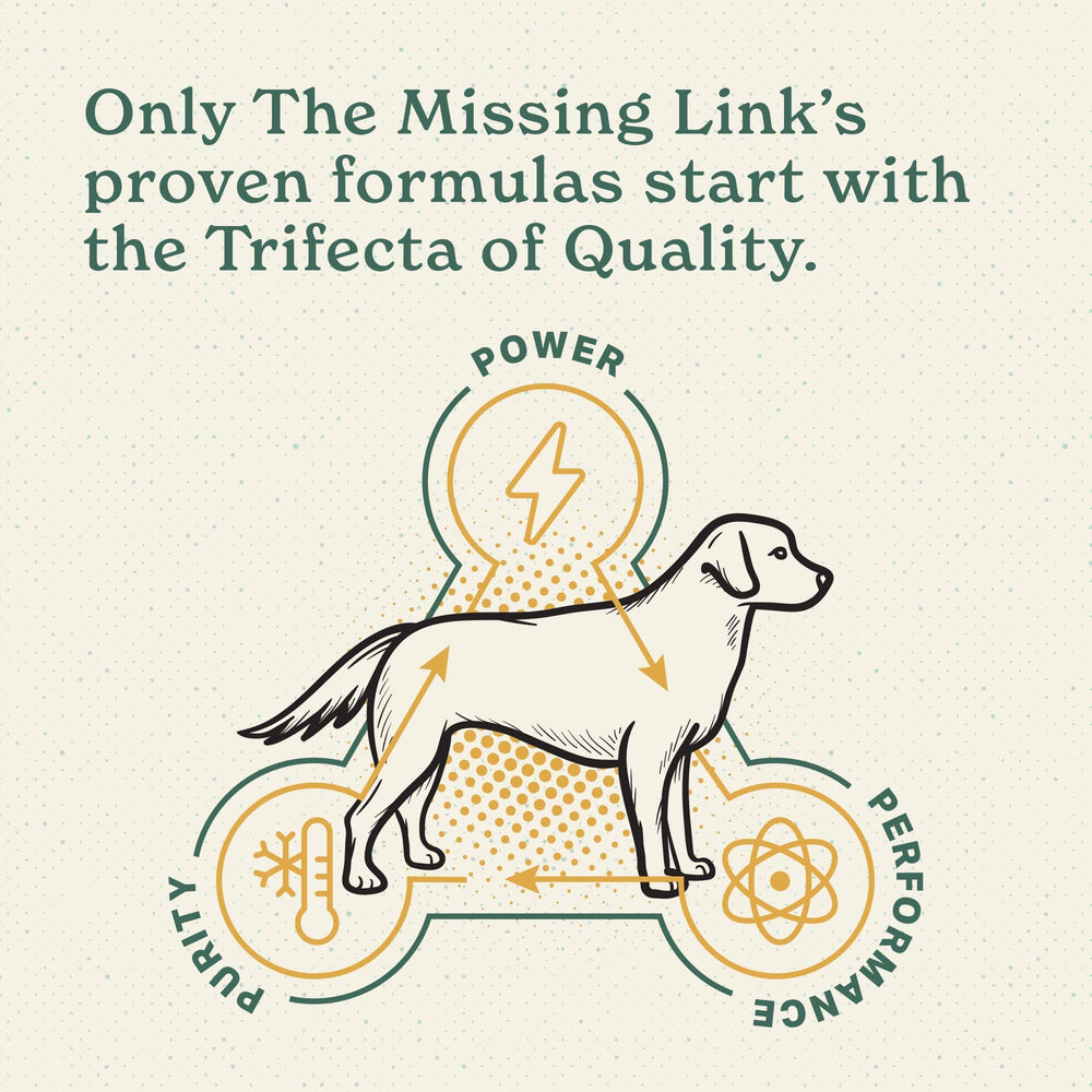 The Missing Link Fibres diététiques, poudre facilitant la digestion et l’absorption.