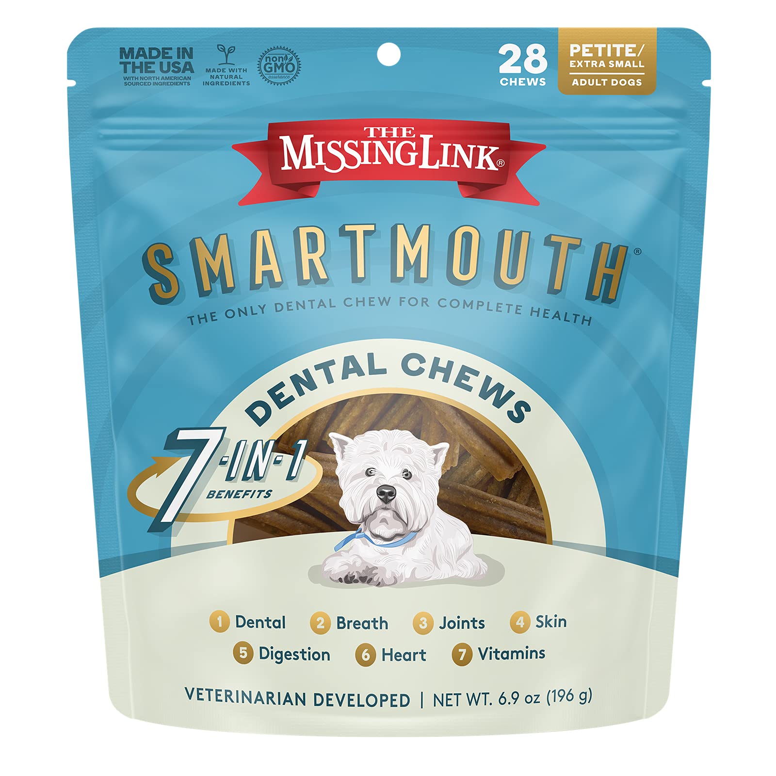 The Missing Link Smartmouth dent-saine: soutien potentiel pour dents et gencives saines