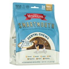 The Missing Link Smartmouth : emballage et étiquette facilitant l'utilisation quotidienne.