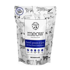 MEOW The New Zealand Natural Pet Food Co : friandise freeze-dried boeuf et tripe, récompense d entraînement.