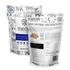 MEOW The New Zealand Natural Pet Food Co : moules vertes NZ, source naturelle de protéines.