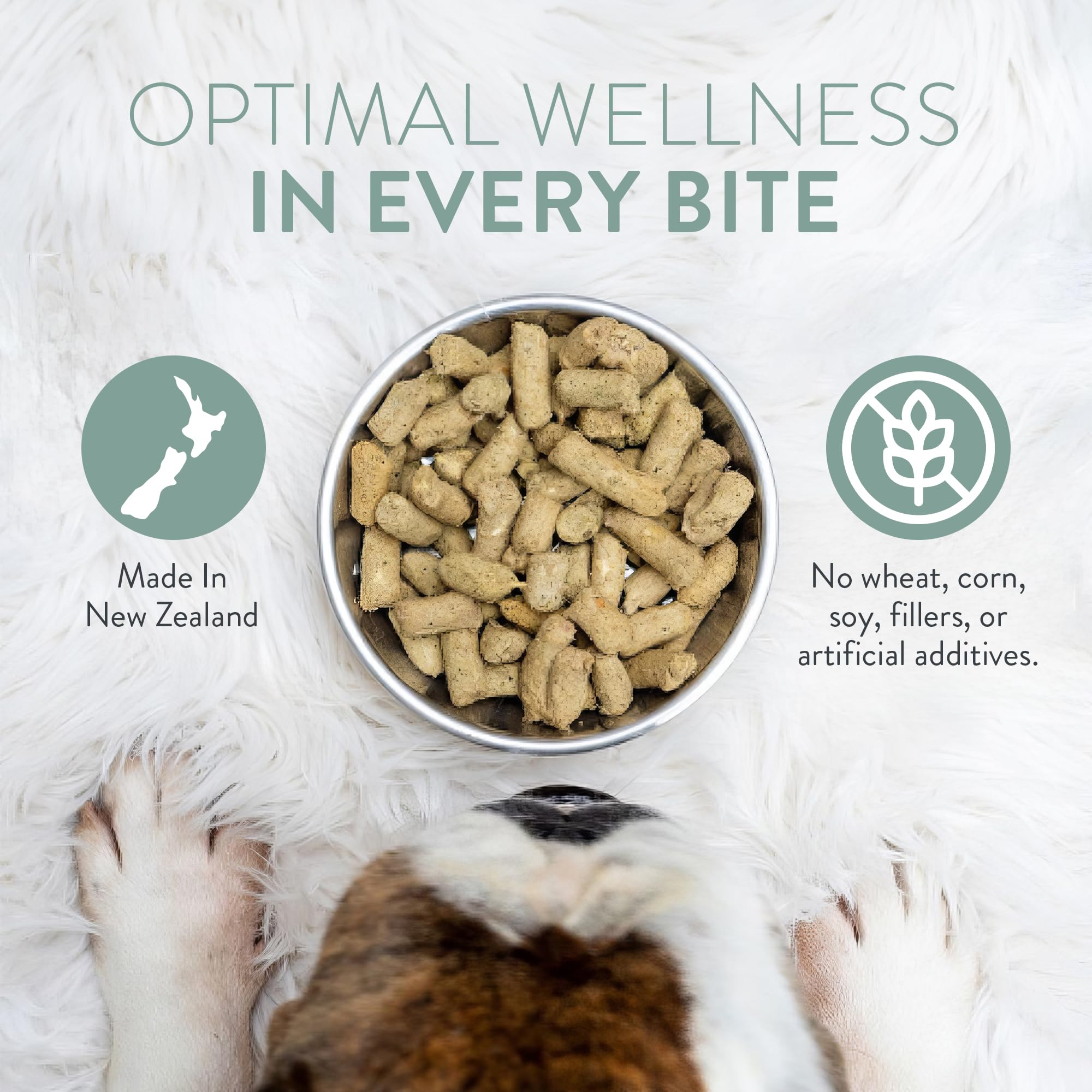 The New Zealand Natural Pet Food Co. Woof Freeze Dried Duck — ingrédients naturels pour chouchouter votre chien.