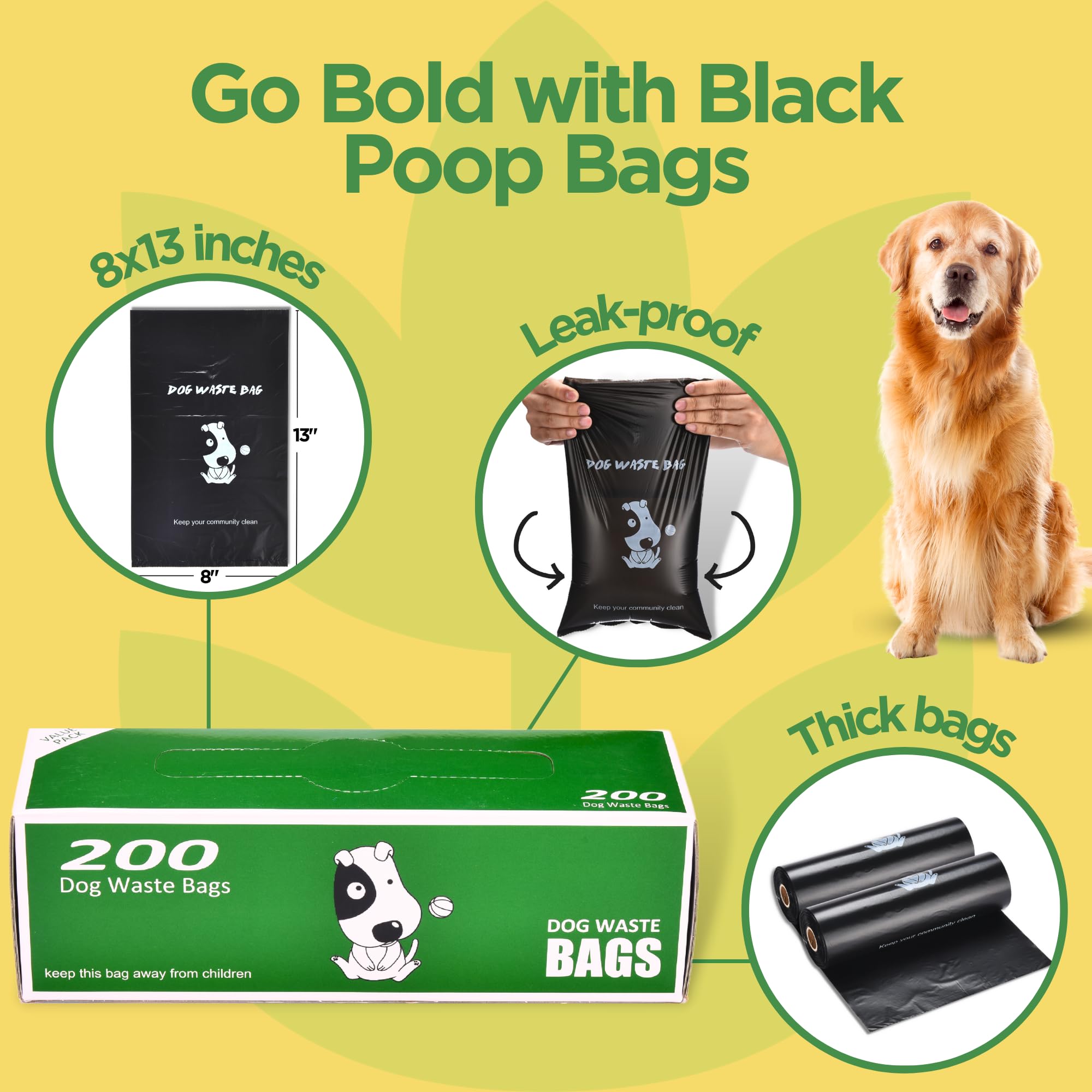 The Original Poop Bags, solution pour promeneurs pro, sacs résistants.