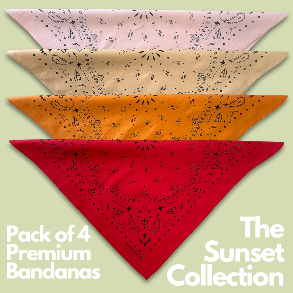 Bandana The Peacock Crew rose quartz, couleur douce pour un look frais.