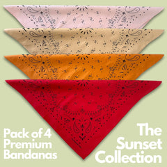 Bandana The Peacock Crew rose quartz, couleur douce pour un look frais.