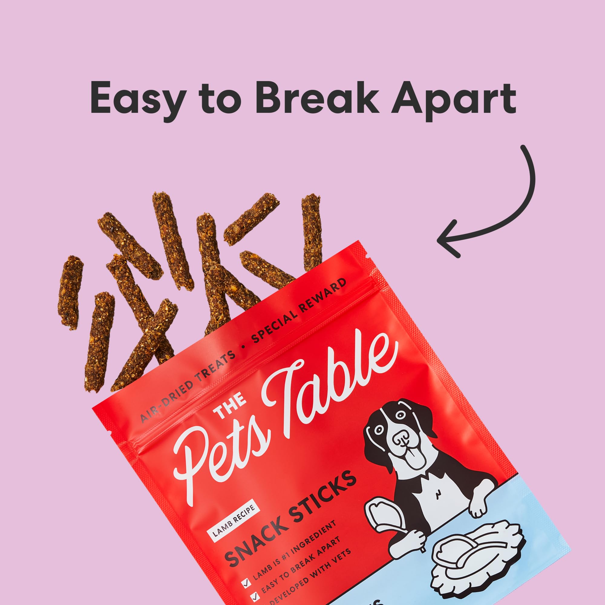 Idéal pour l’entraînement quotidien avec The Pets Table.