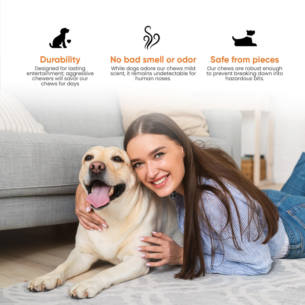 The Safe Dog Chew Company – texture ferme qui dure longtemps