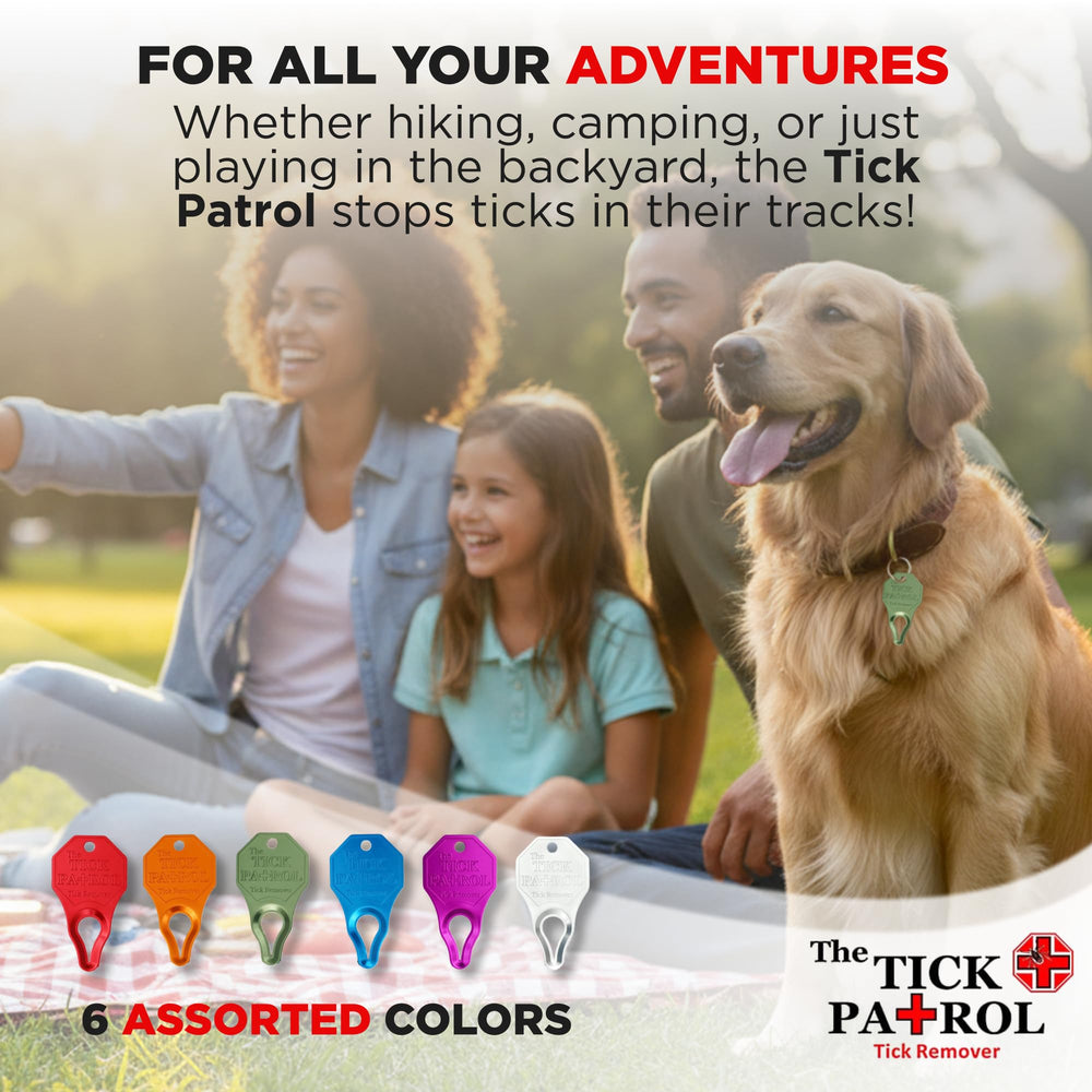 The Tick Patrol kit extraction tique securite pour premiers secours