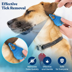 The Tick Patrol outil d’extraction tique avec attache-clef pour emporter partout