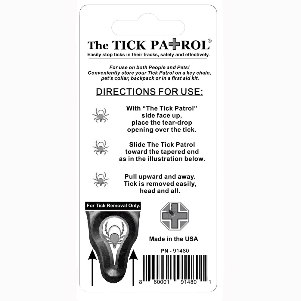 The Tick Patrol lifestyle: outil pratique pour la famille et les animaux lors des sorties en plein air