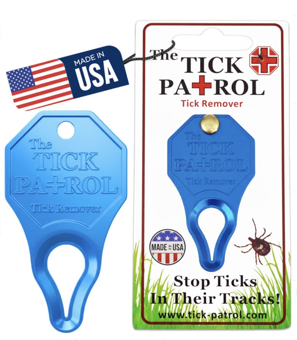 The Tick Patrol outil d’extraction tique portable prêt pour l’extérieur et pratique