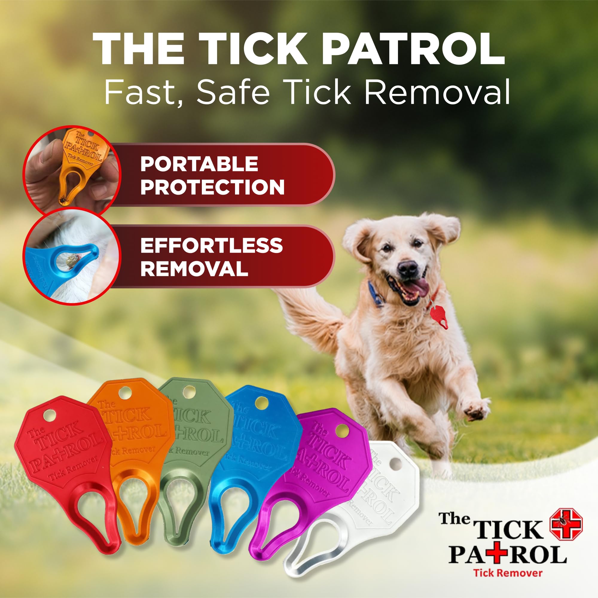 The Tick Patrol outil d’extraction tique sans écrasement pour une utilisation sûre