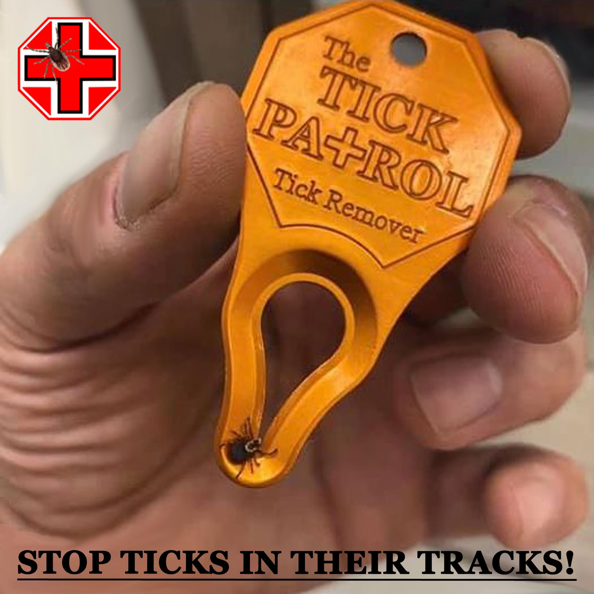 The Tick Patrol outil d’extraction tique usage extérieur idéal en randonnée