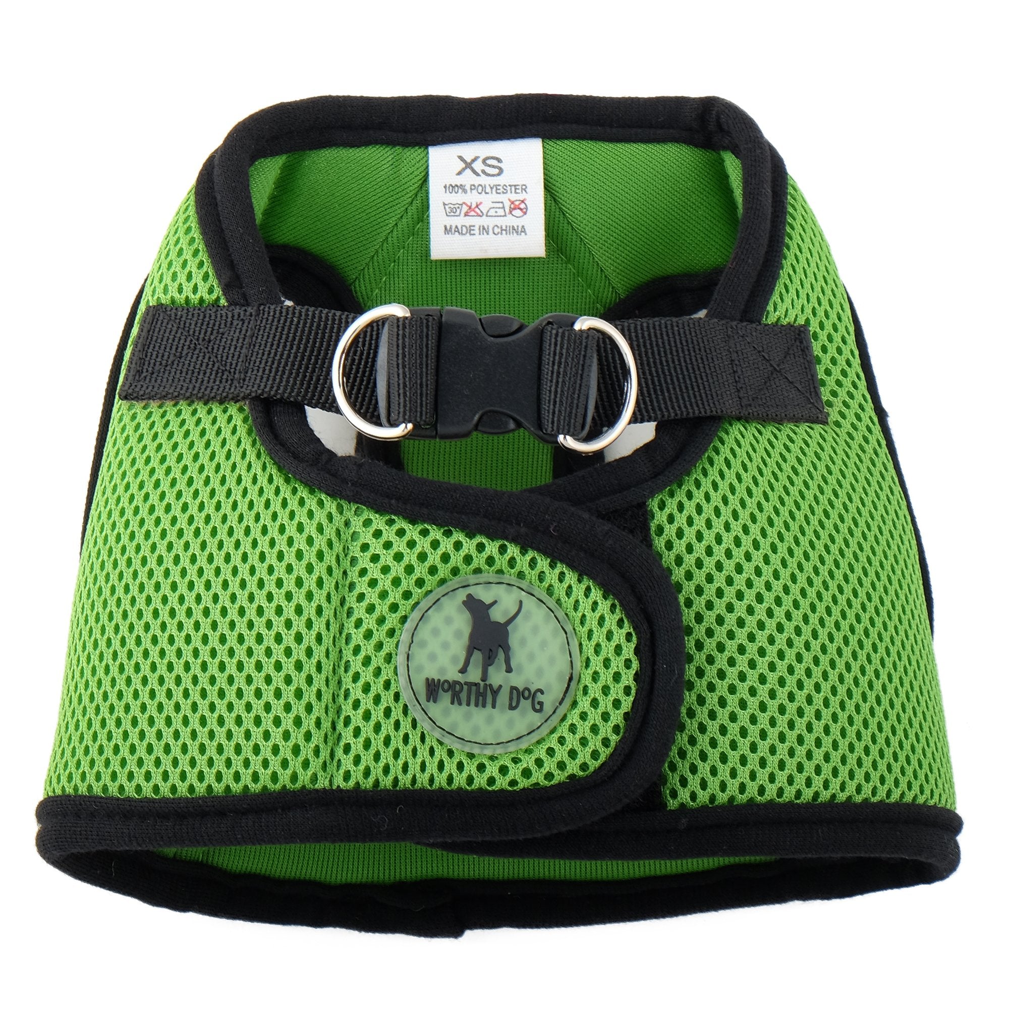The Worthy Dog harnais pour chien moyen avec maille confort, idéal pour les longues balades.