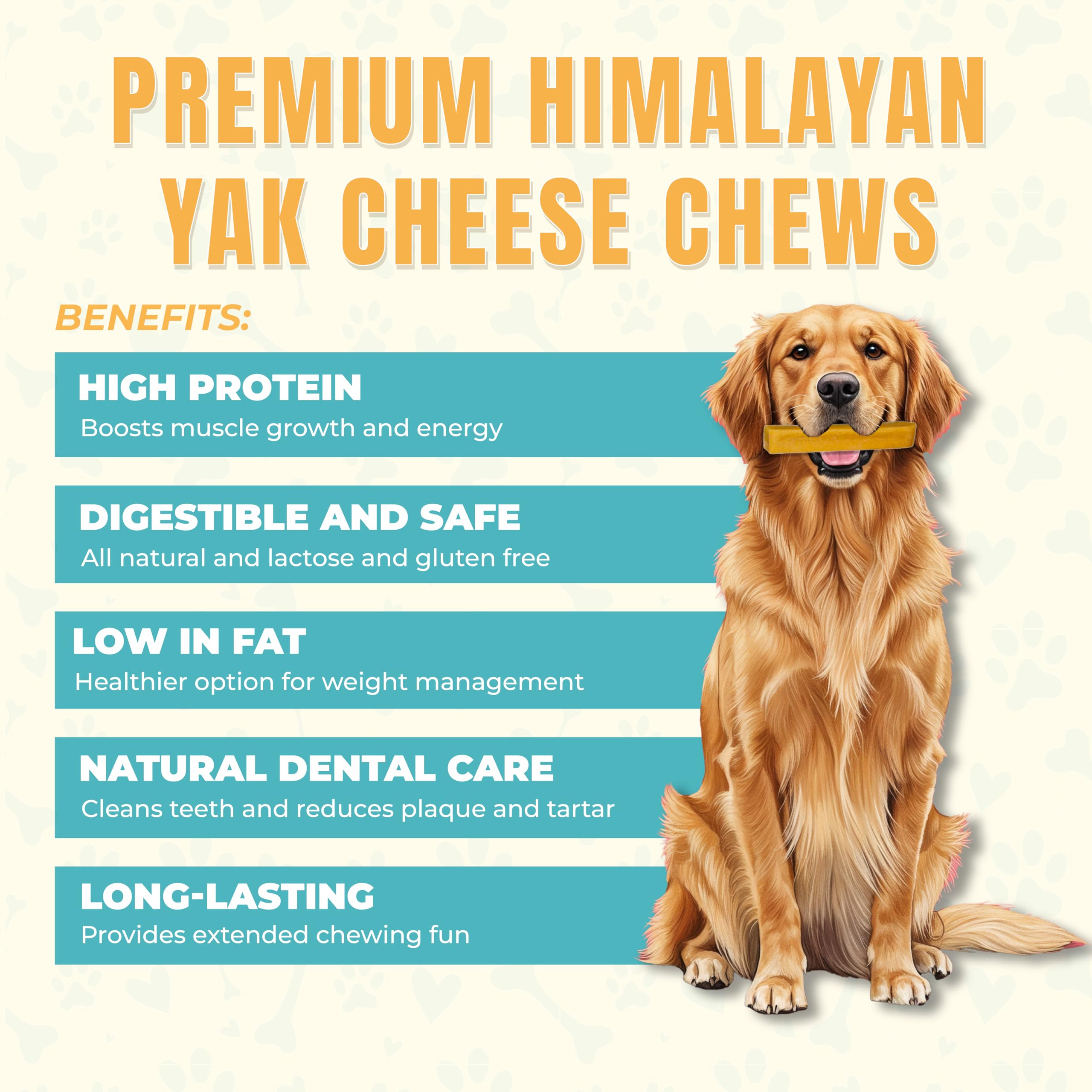 ThePawClub yak fromage Himalaya texture dense pour mastication prolongée chez petits chiens