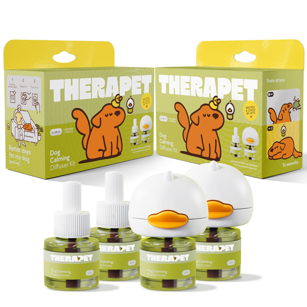 TherapetMD duo-diffuseurs: ensemble couvrant 120 jours de calme.
