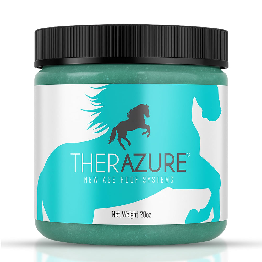 Therazure Argile: traitement de la fourchette du cheval pour soulager les irritations.