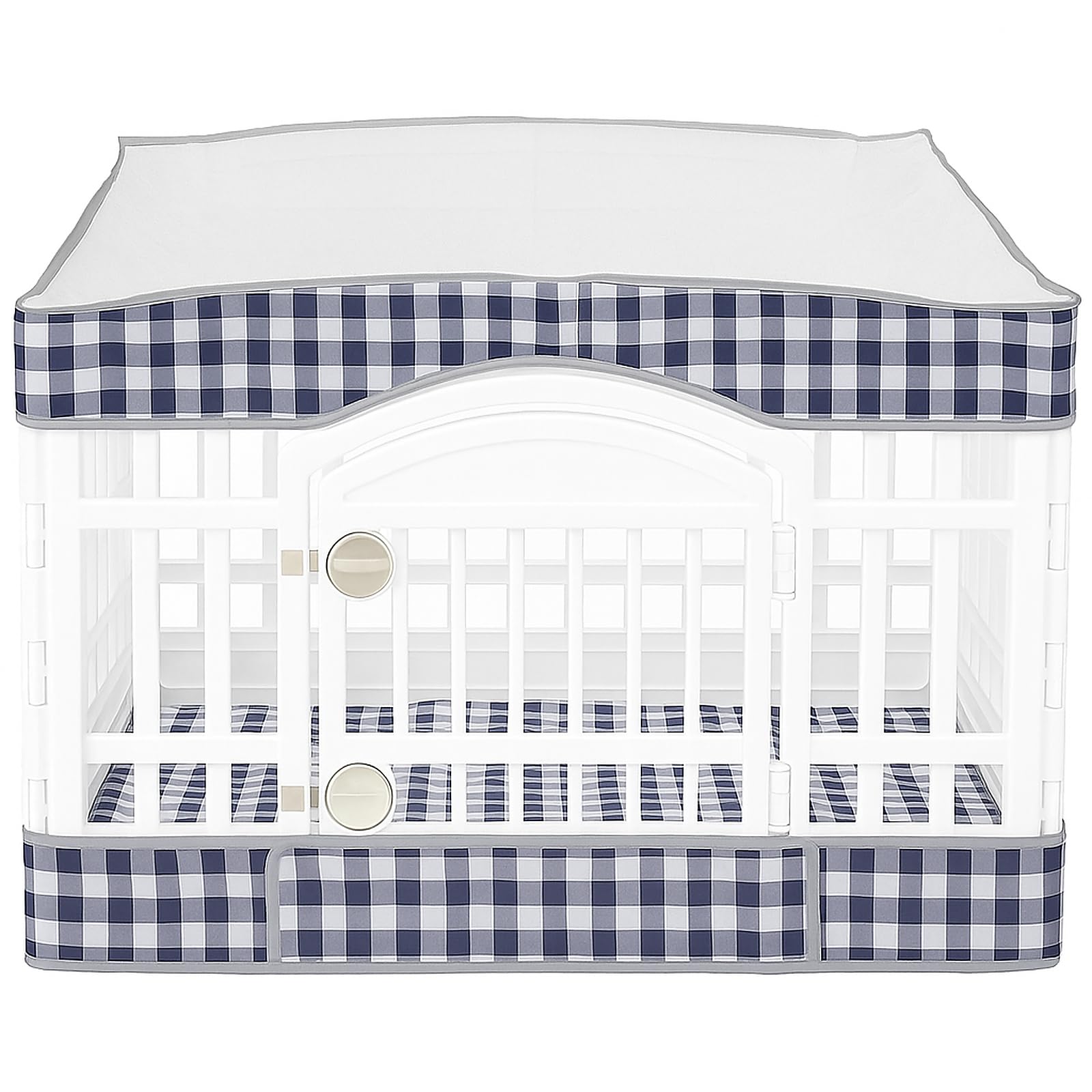 THINMUHAND couverture-cage-chien-36-pouces protège le sol et facilite le nettoyage.