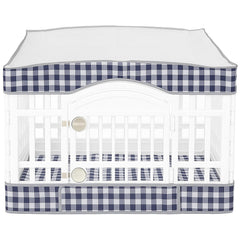 THINMUHAND couverture-cage-chien-36-pouces protège le sol et facilite le nettoyage.