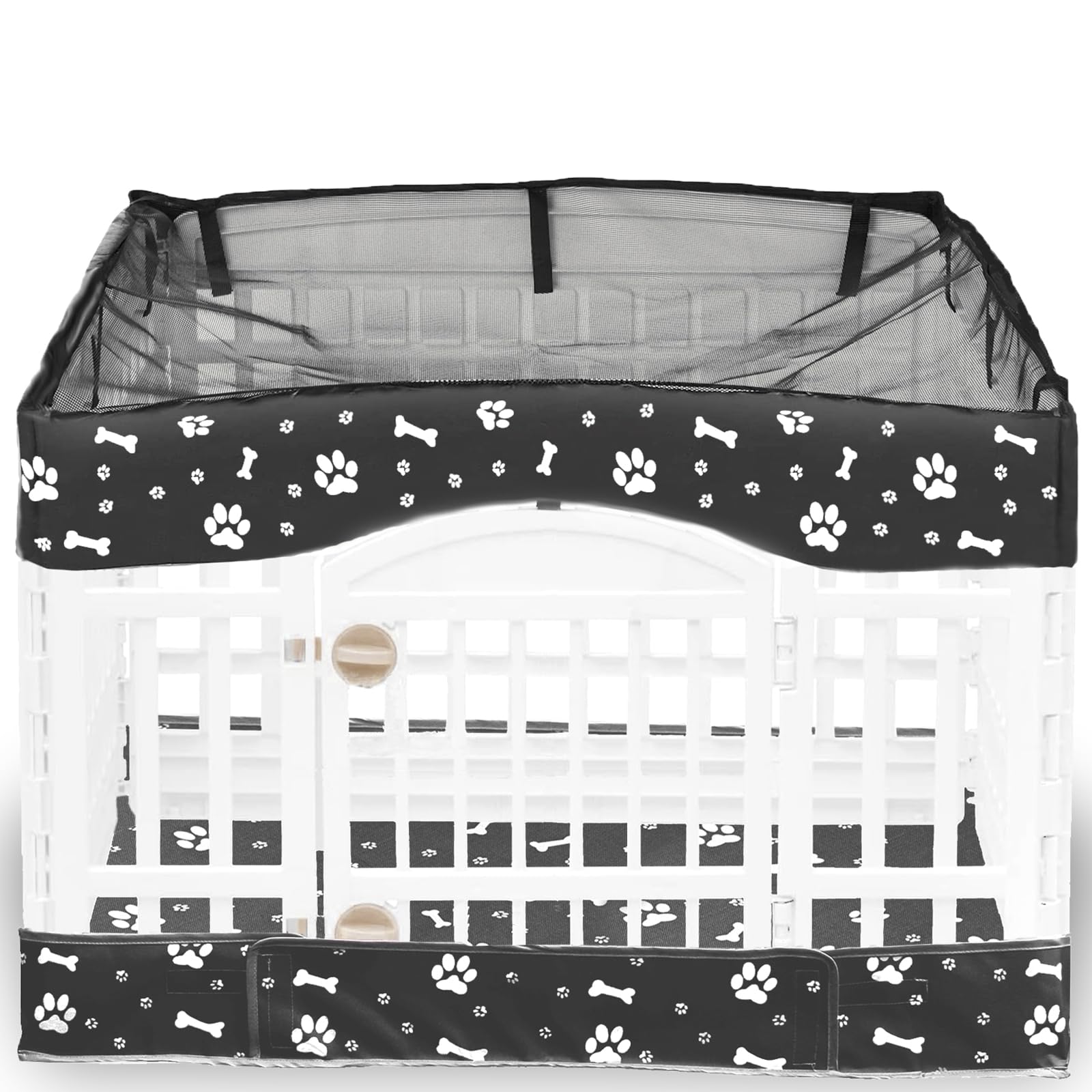 THINMUHAND couverture pour enclos chien 36 pouces, design élégant et pratique.
