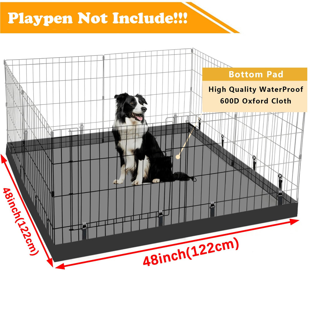 THINMUHAND impression-decorative-playpen-carré : design élégant durable pour chien.