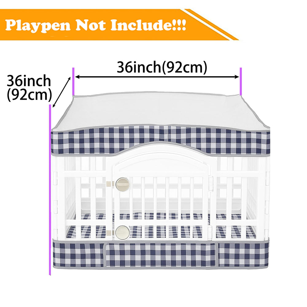THINMUHAND tapis-bas-cage-chien-36-pouces retient les fuites et garde le sol au sec.