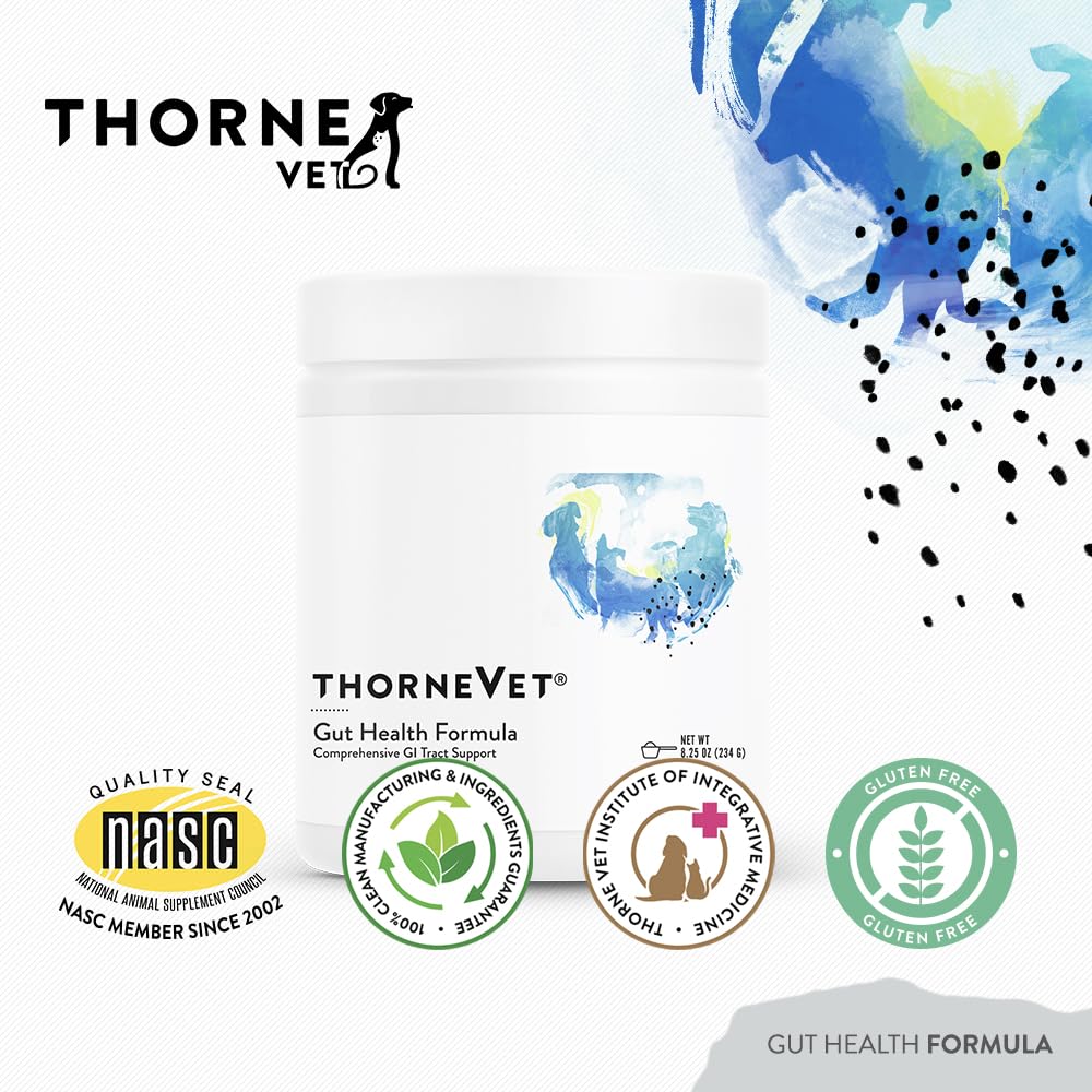 ThorneVET Formule Santé Intestinale – usage quotidien en poudre pour soutien digestif