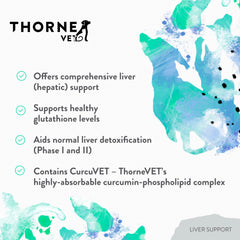 ThorneVET Chardon-Marie en poudre — soutien hépatique naturel