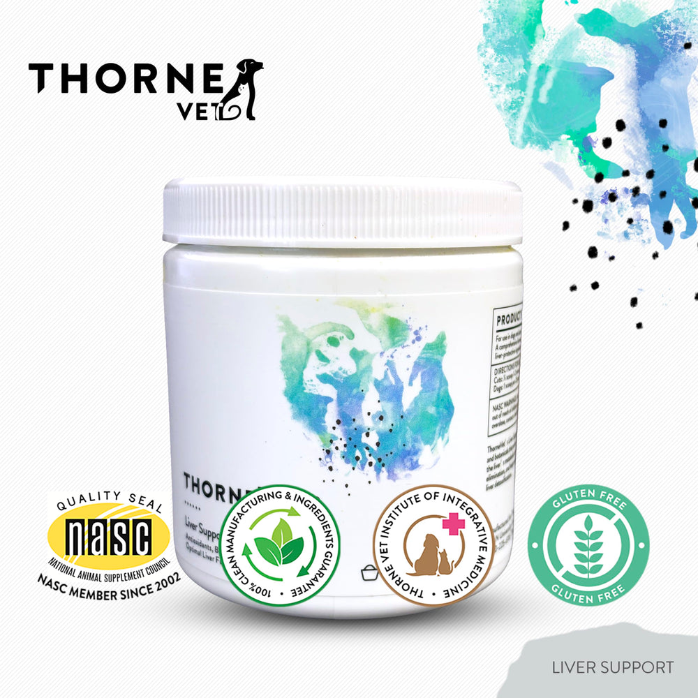 ThorneVET Formule complète pour foie en poudre — intégration facile au repas