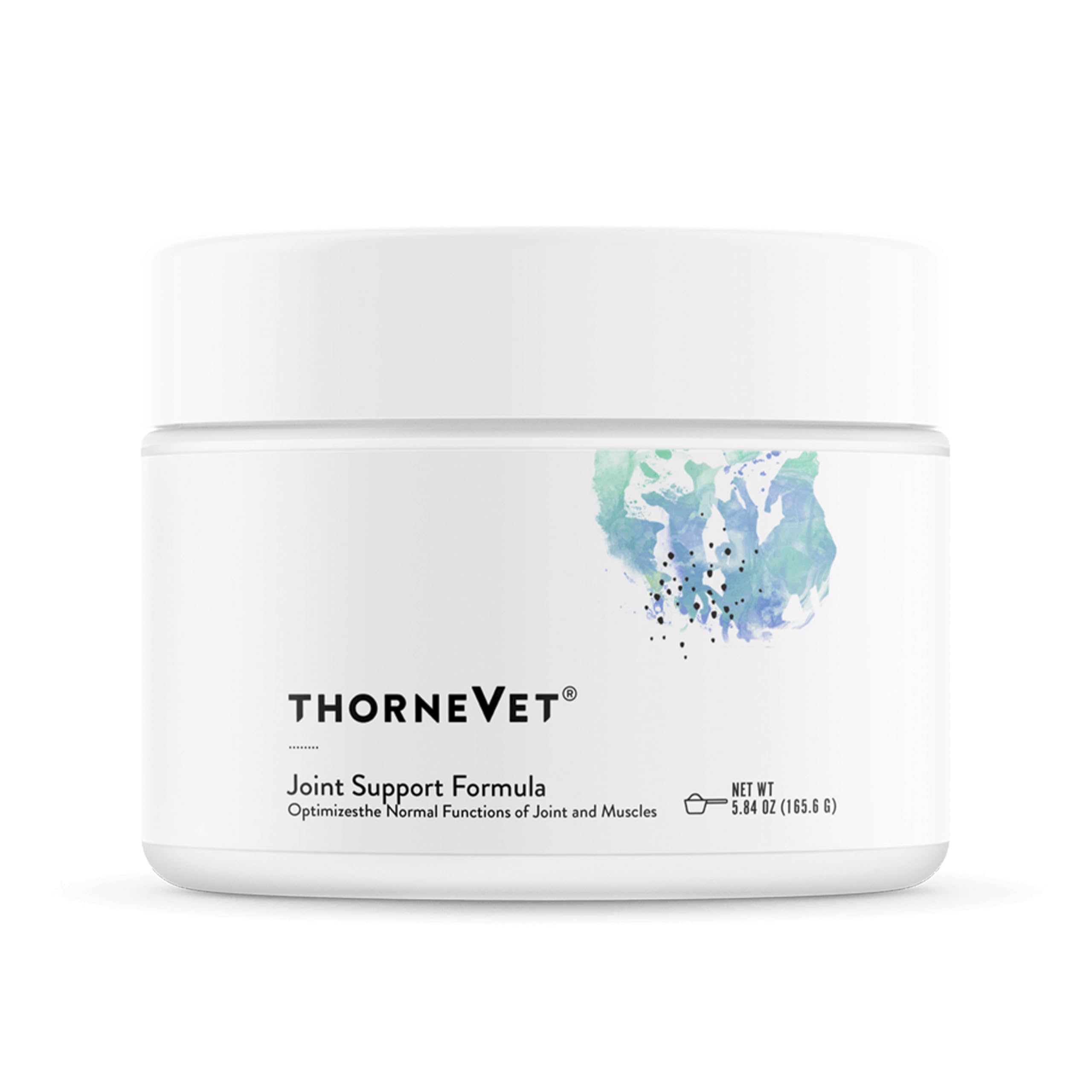 ThorneVet Joint Support Poudre – prise et dosage faciles pour chiens et chats.