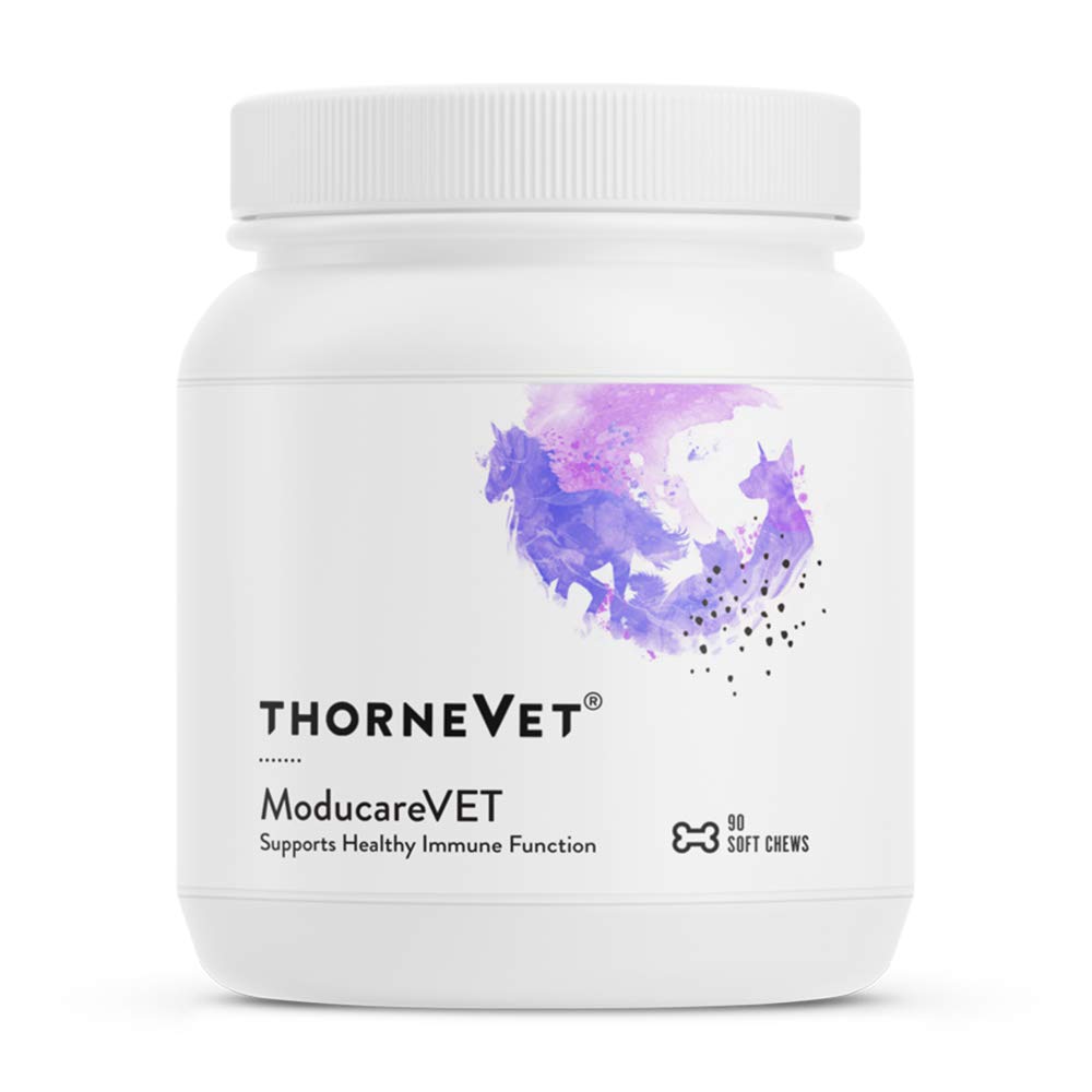 ThorneVet ModucareVET bouchées molles, soutien potentiel de l’immunité pour chiens, chats et chevaux.