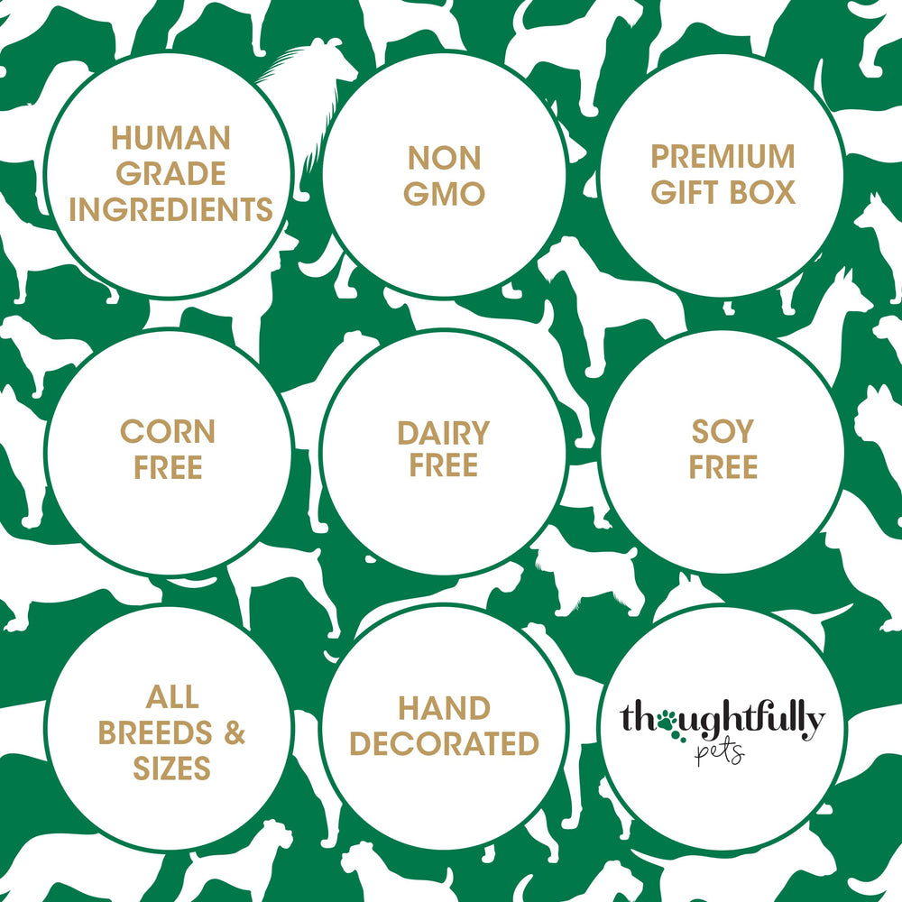 Thoughtfully Pets Présentation compacte, pratique comme cadeau d'anniversaire pour chien.