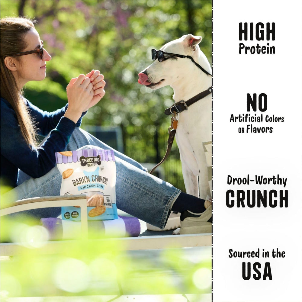 Arôme poulet Bark'N Crunch attire les chiens lors des repas.