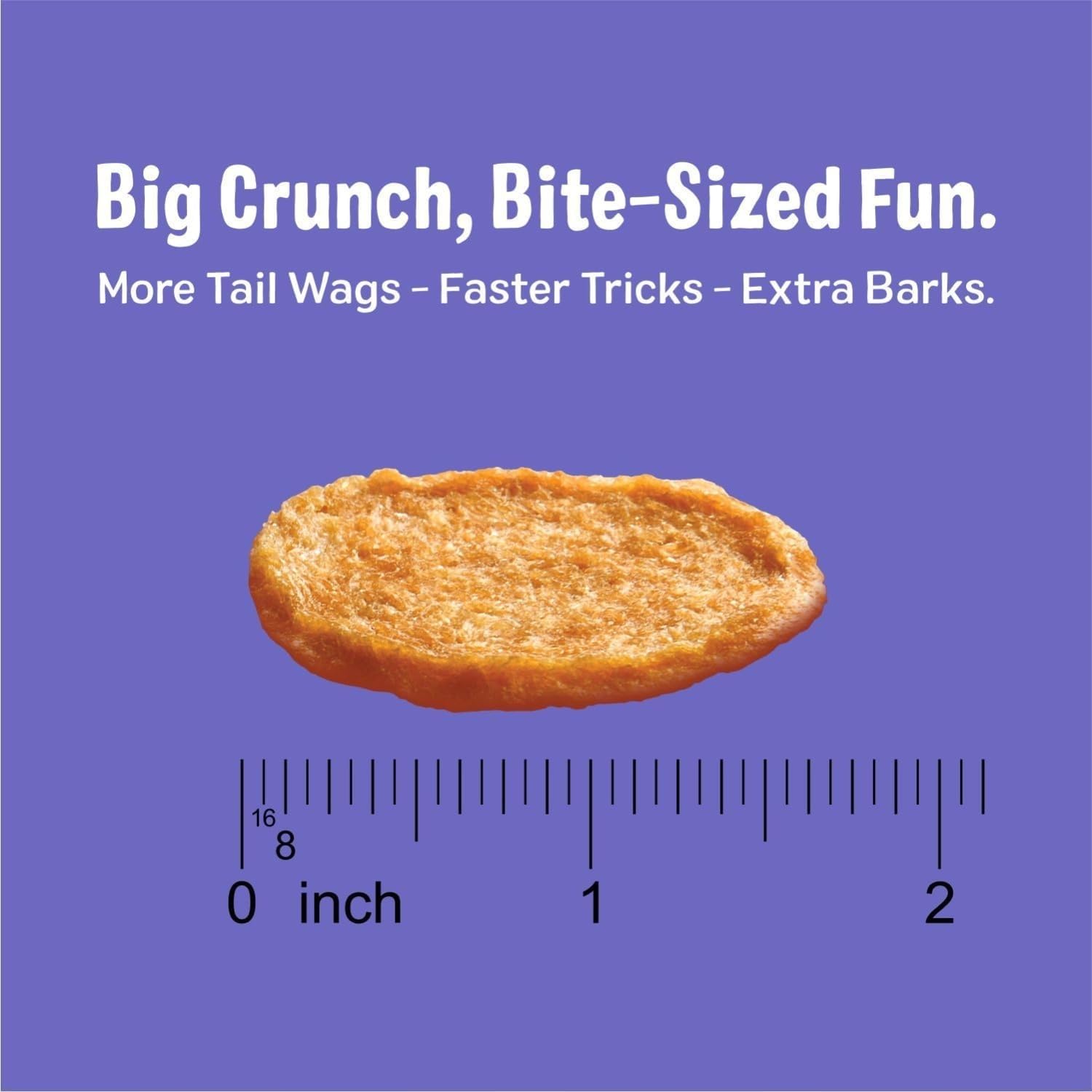 Format pratique Bark'N Crunch! Chips de poulet pour sorties
